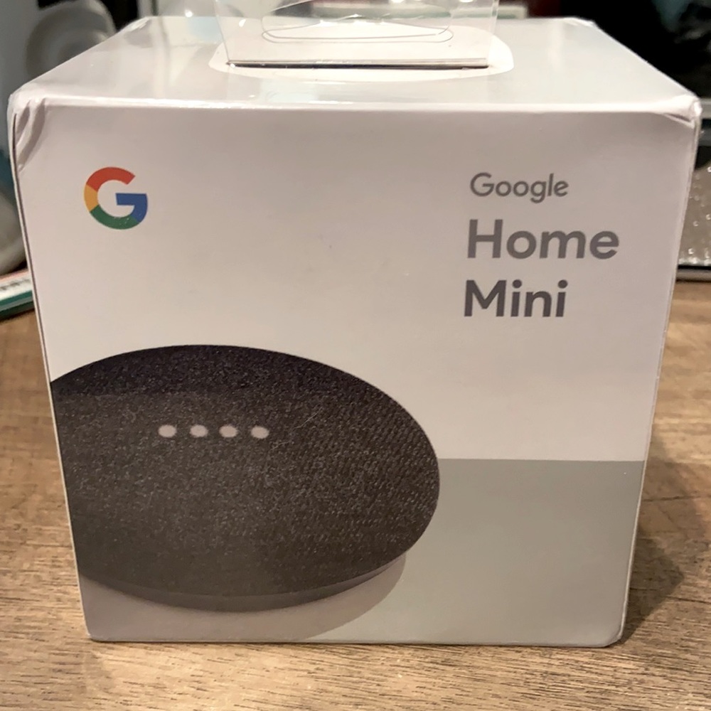 Go ogle Home Mini in Charcoal